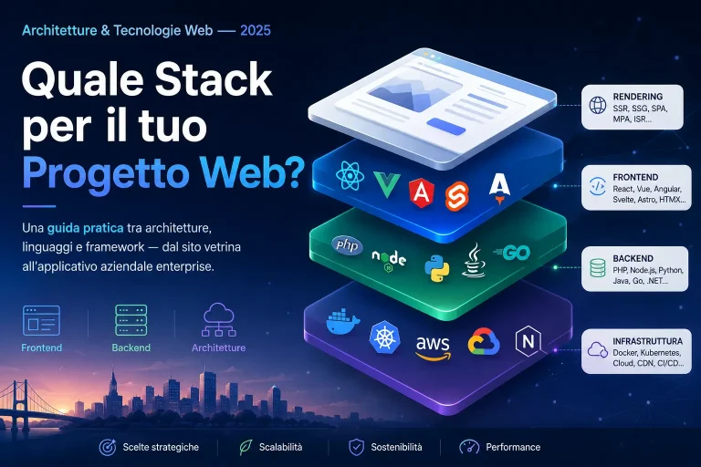 infographic stack tecnologico